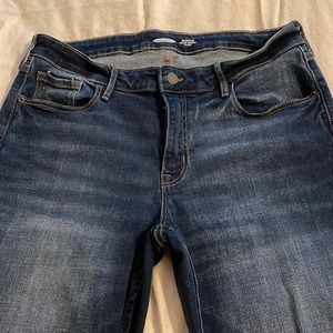 Old Navy Rockstar Super Skinny Mid Rise Jeans
